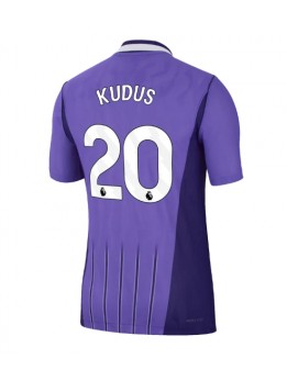 Tottenham Hotspur Mohammed Kudus #20 Ausweichtrikot 2026-27 Kurzarm